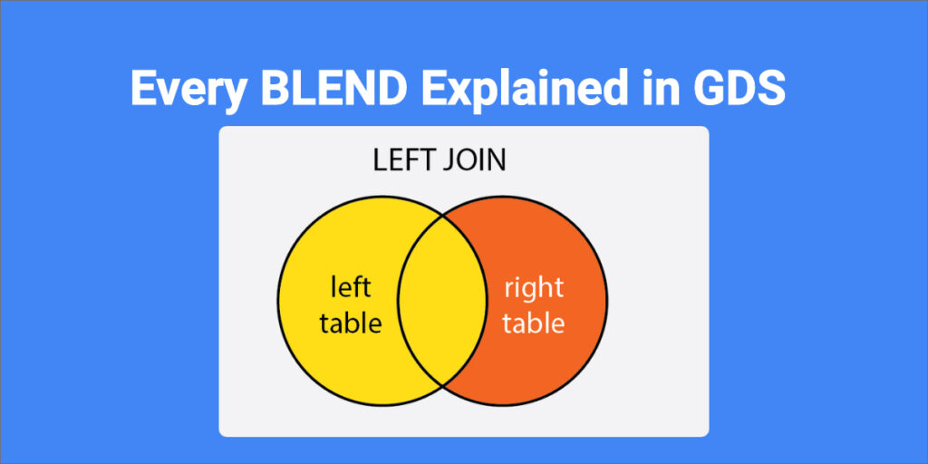 Every Blend Explained In Data Studio: no code needed with examples